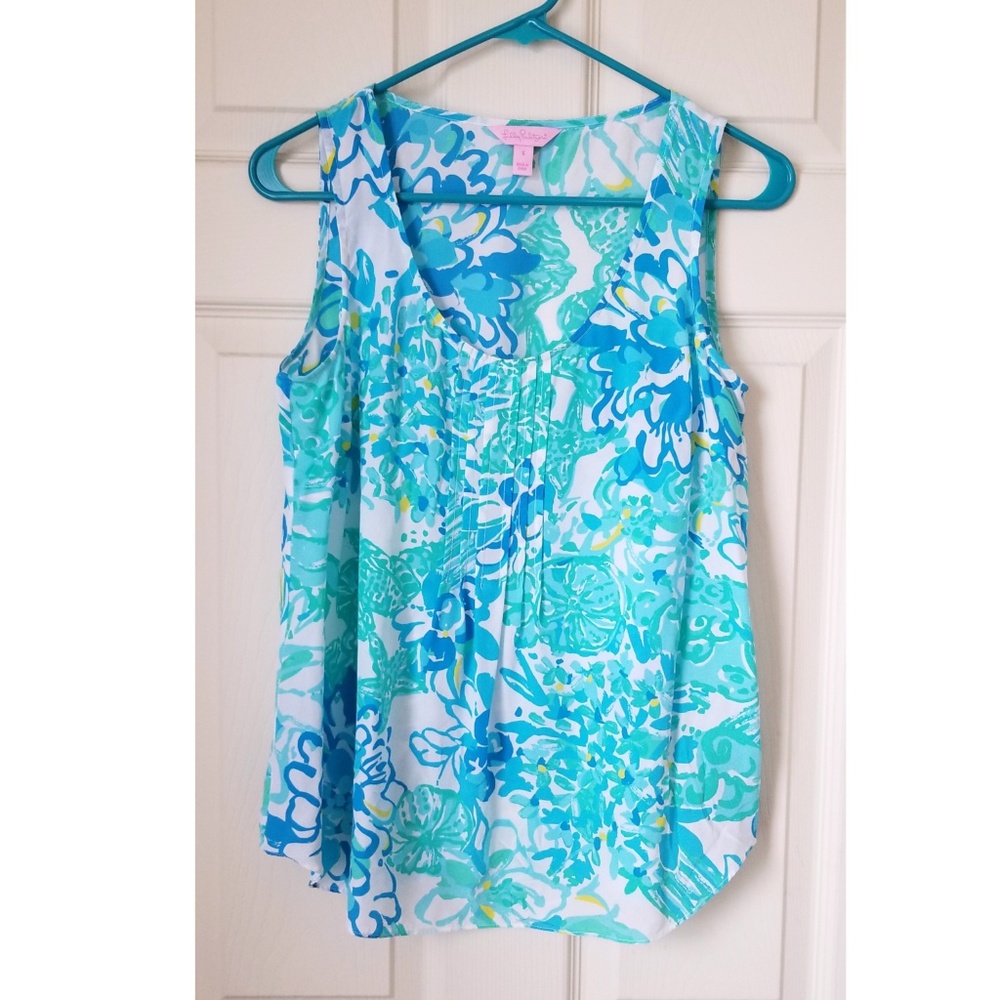 Lily Pulitzer Silk Top